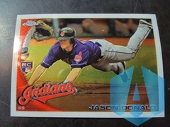2010 Topps Chrome #180 Jason Donald Rookie
